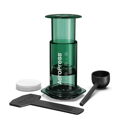 AeroPress Clear Coffee Maker (Green)